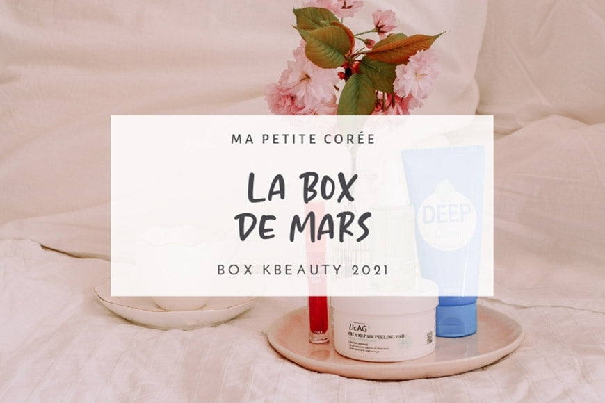 LA KBEAUTY BOX DE MARS 2021