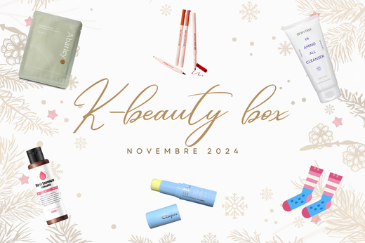 ❄️ K-beauty Box de Novembre 2024 ❄️ avec produits de soin d'hiver