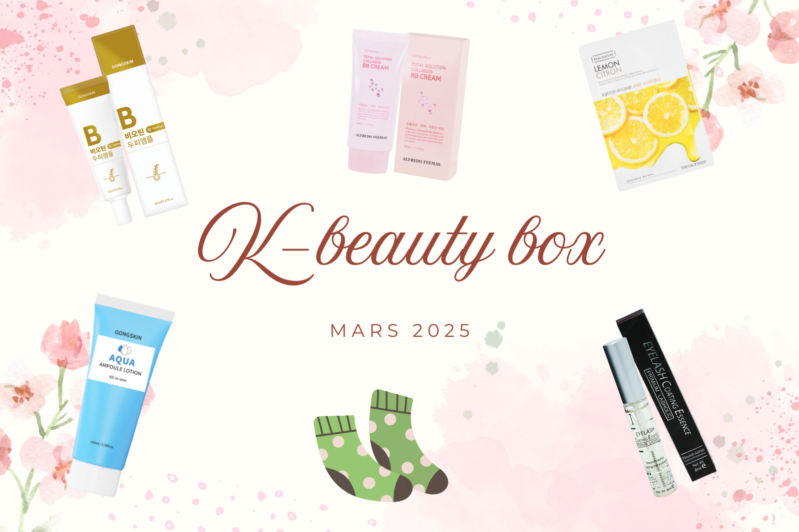 K-Beauty Box de Mars 2025