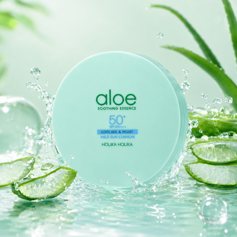 Holika Holika Aloe Mild Sun Cushion SPF50+ PA++++