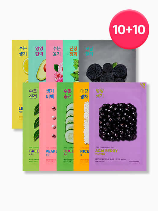 Holika Holika Pure Essence Mask Sheet 10+10