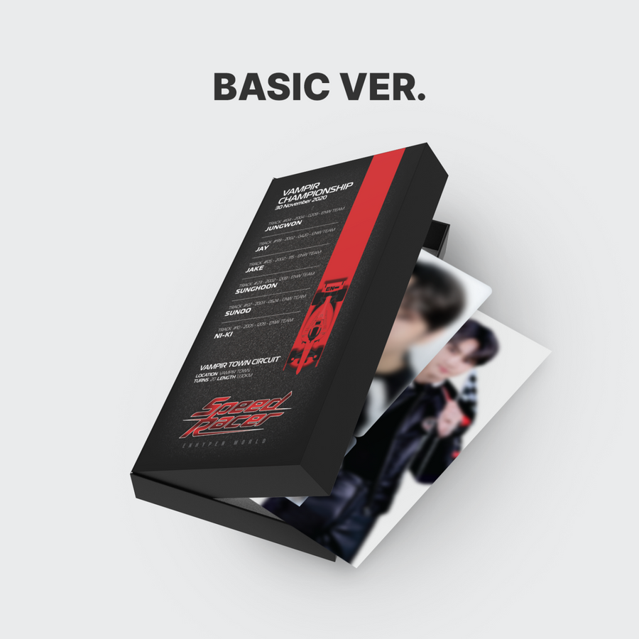 ENHYPEN - World Coupon Card Collection - Speed Racer - Basic Version