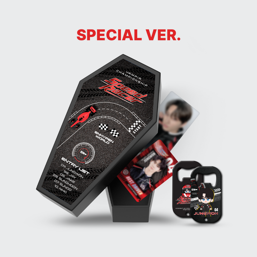 ENHYPEN - World Coupon Card Collection - Speed Racer Special Version