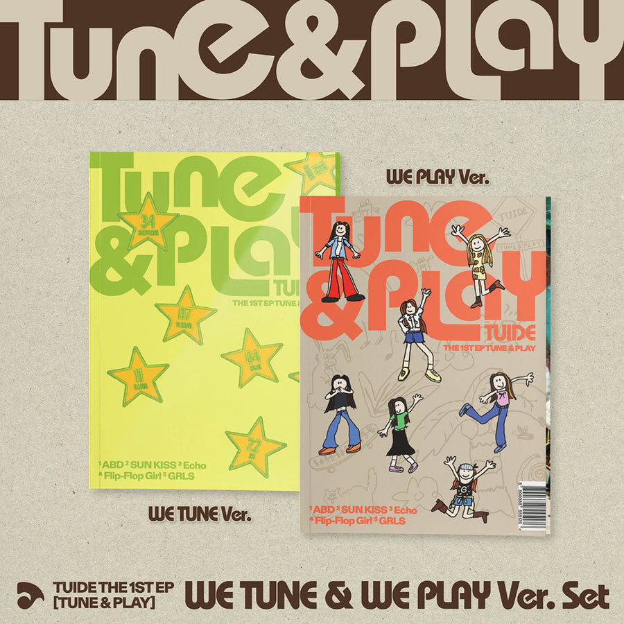 TUIDE - TUNE & PLAY - EP (Set de 2 Albums)