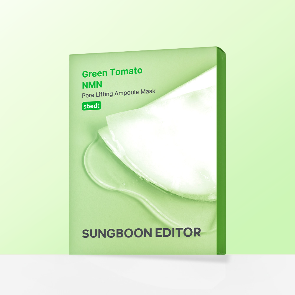 SUNGBOON EDITOR Green Tomato Pore Masque en tissu 10 pièces