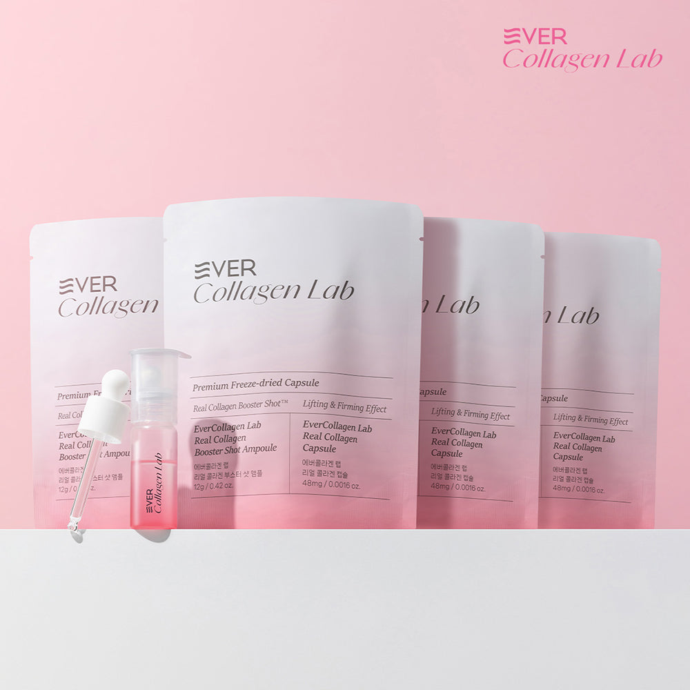 NEWTREE NUTRI EVER COLLAGEN Booster Shot Ampoule GPH 100 HA PDRN 4 flacons