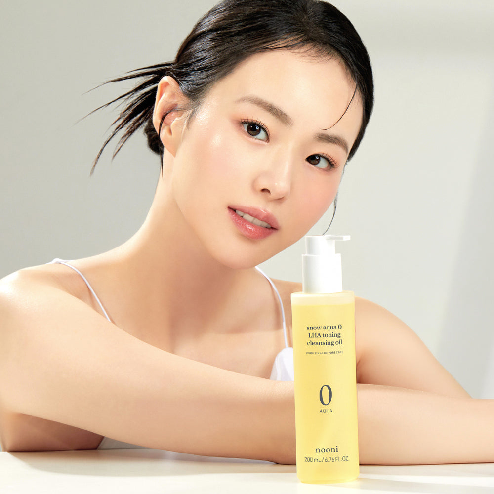 NOONI Snow Aqua Zero LHA Toning Cleansing Oil Duo 200ml