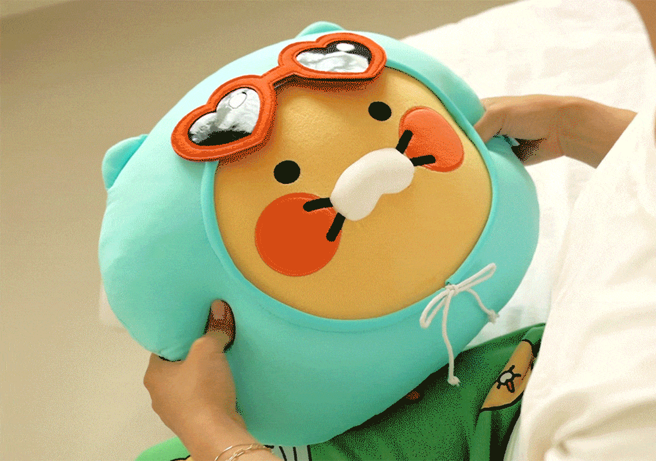 Coussin Visage Chunsik - Kakao Friends