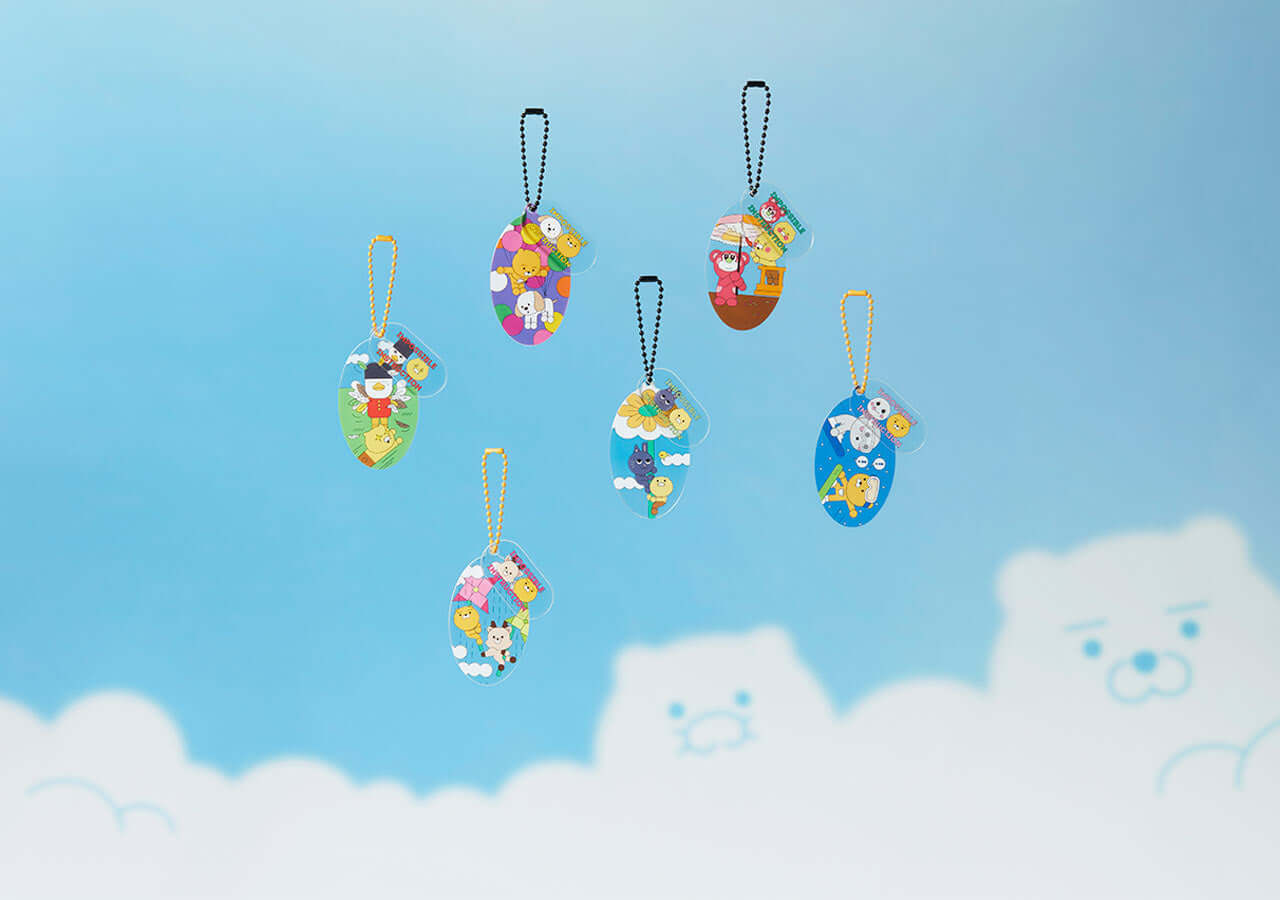 Porte-cles Acrylique Friends - Kakao Friends