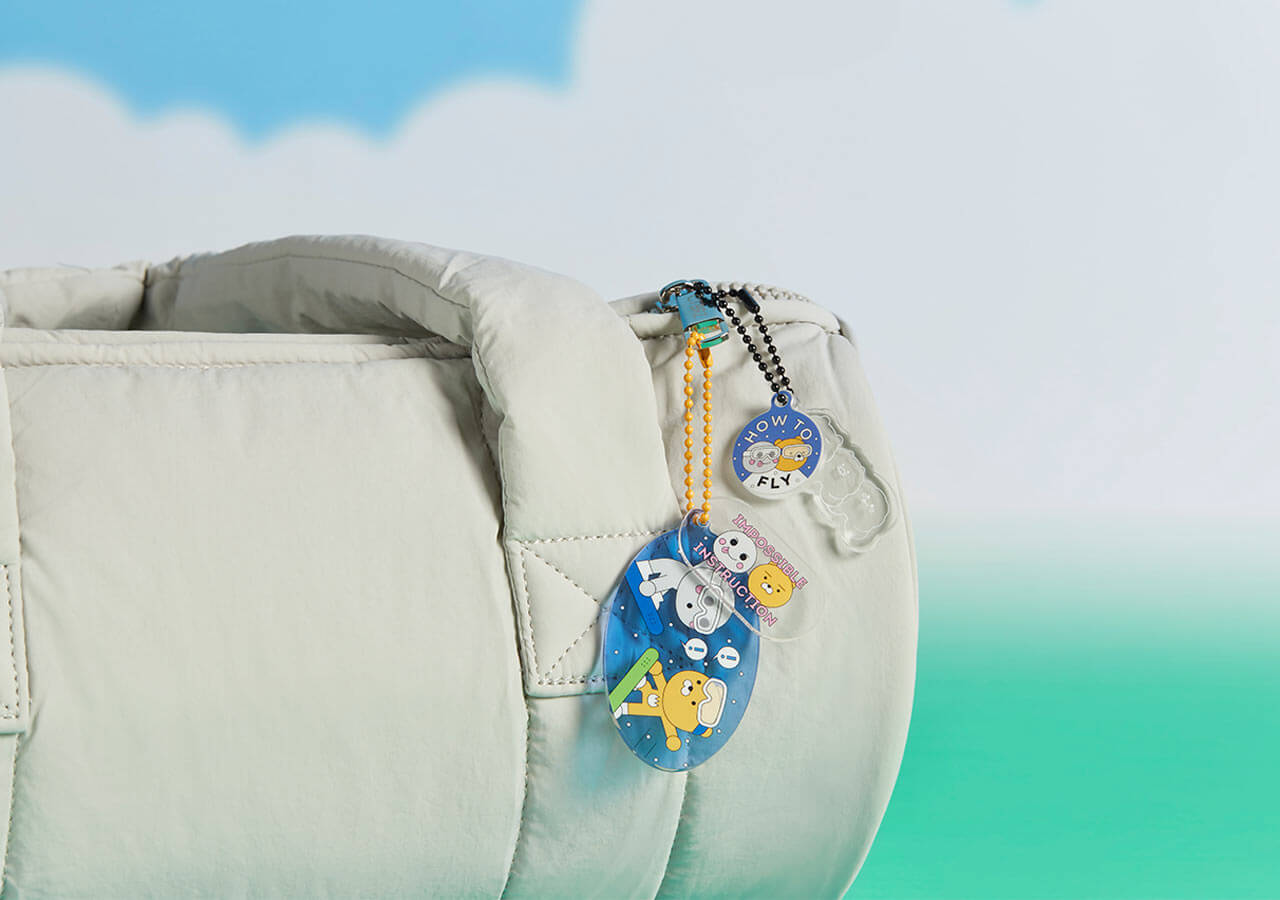 Porte-cles Acrylique Friends - Kakao Friends