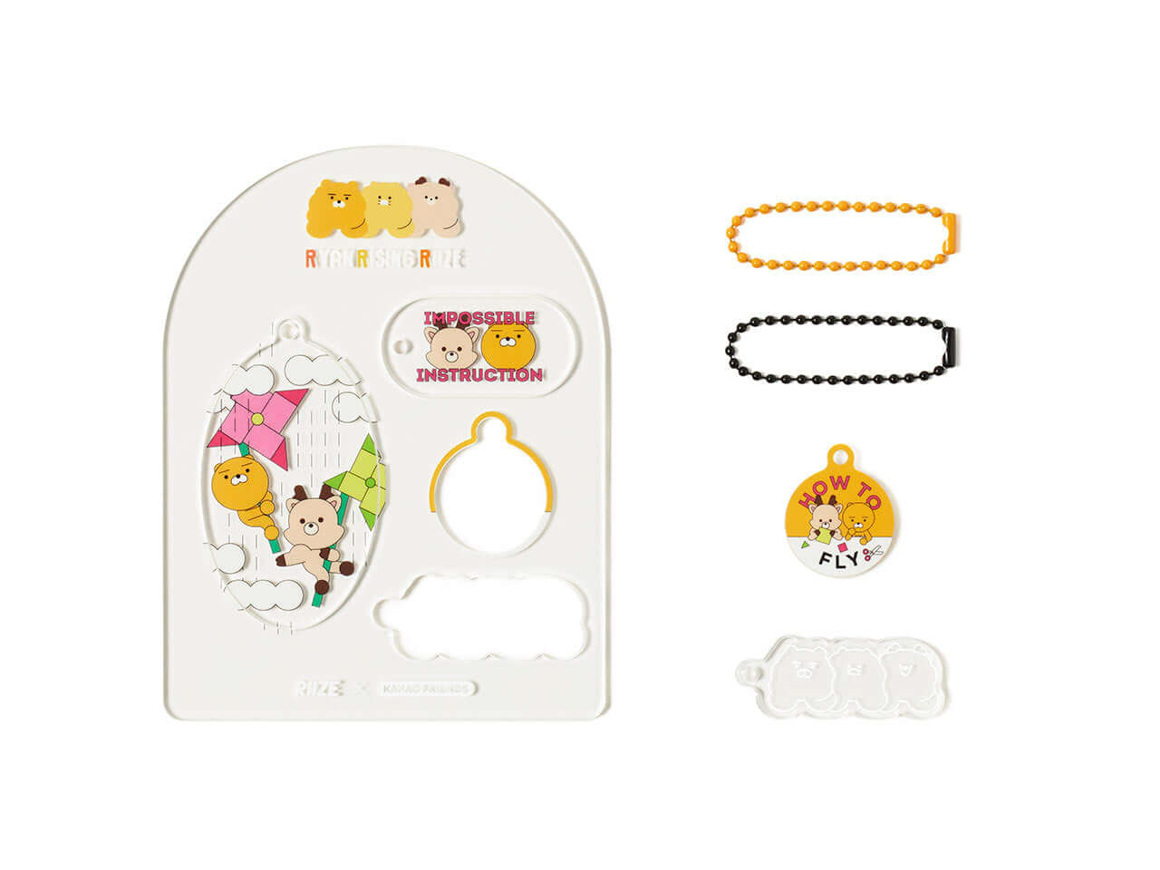 Porte-cles Acrylique Friends - Kakao Friends