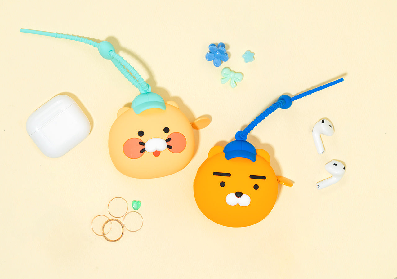 KAKAO FRIENDS - Silicone Pochette Chunsik Chapeau(MINT) - Detail 4