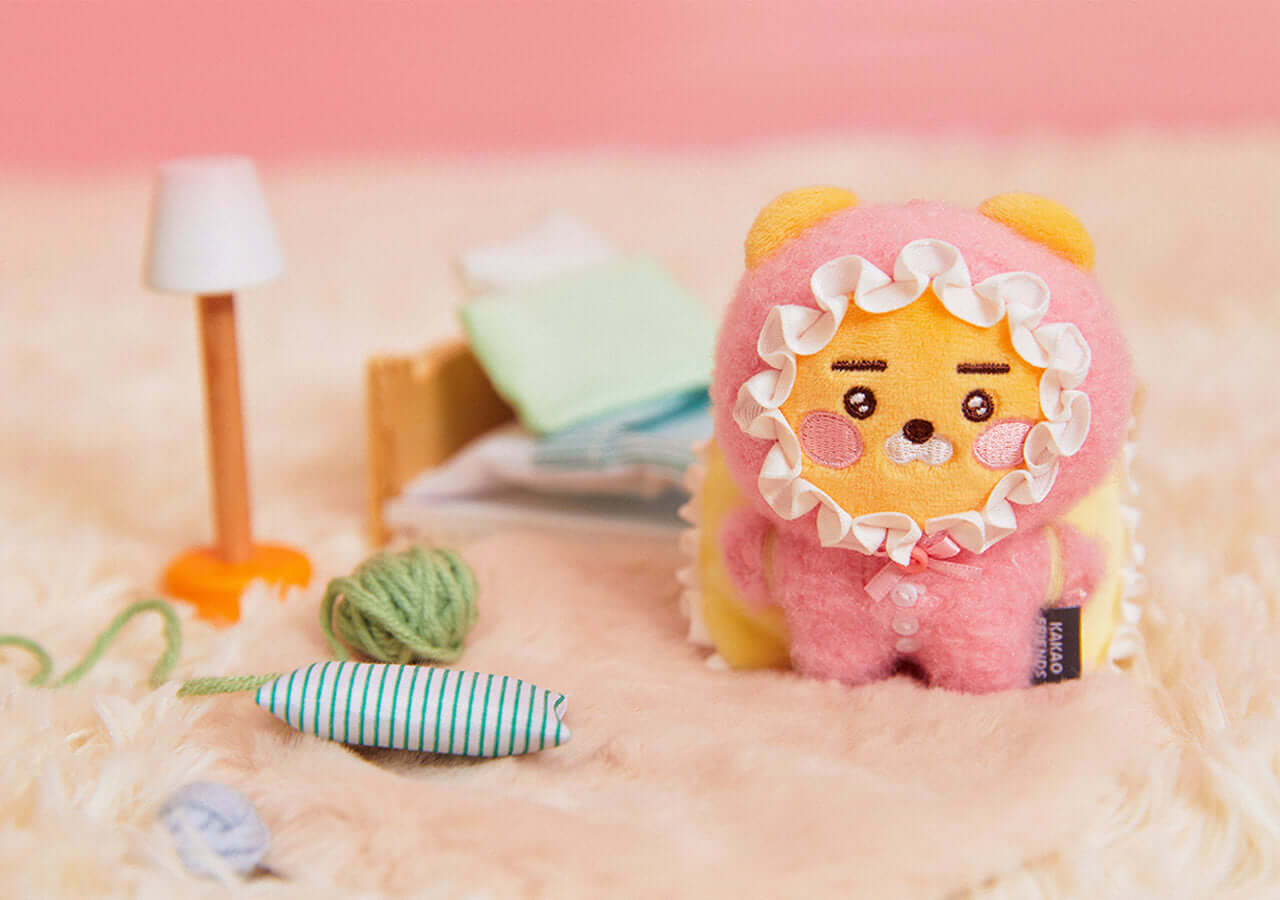 Peluche Porte-cles Petit Ryan - Kakao Friends