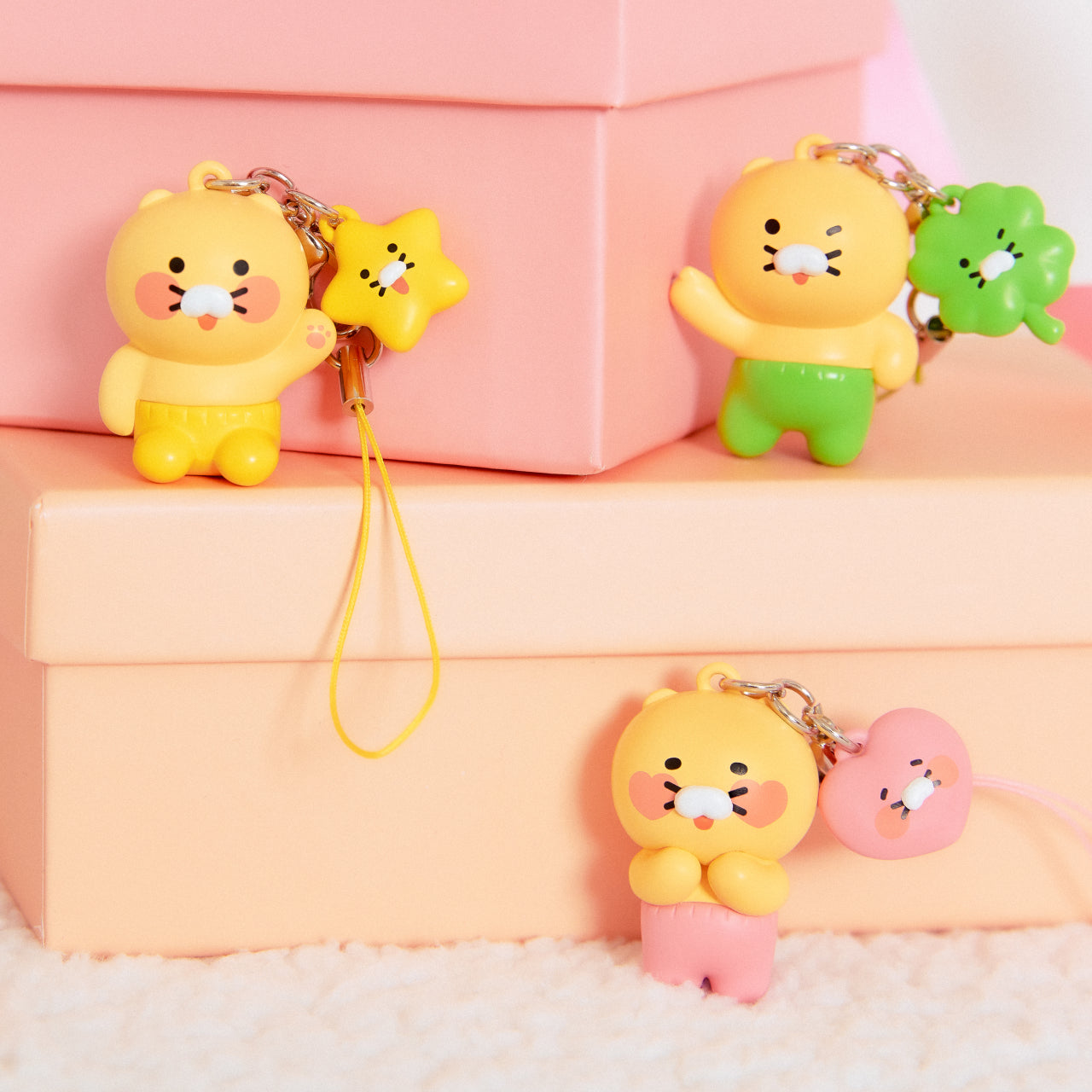 KAKAO FRIENDS - Mini Figurine Porte-cles Chunsik