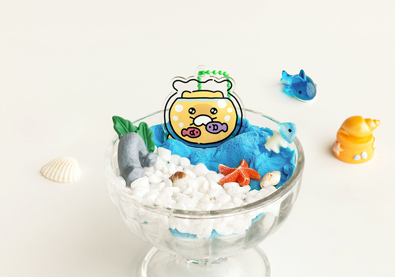 KAKAO FRIENDS - Chunsik Acrylique Porte-cles - Detail 4