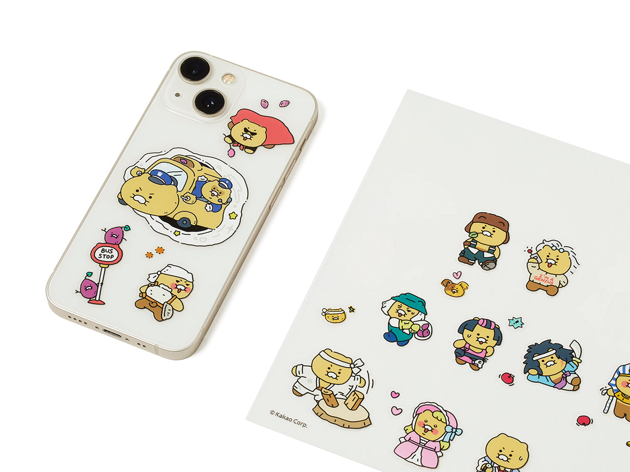 KAKAO FRIENDS - Transparent Autocollant Chunsik - Detail 8