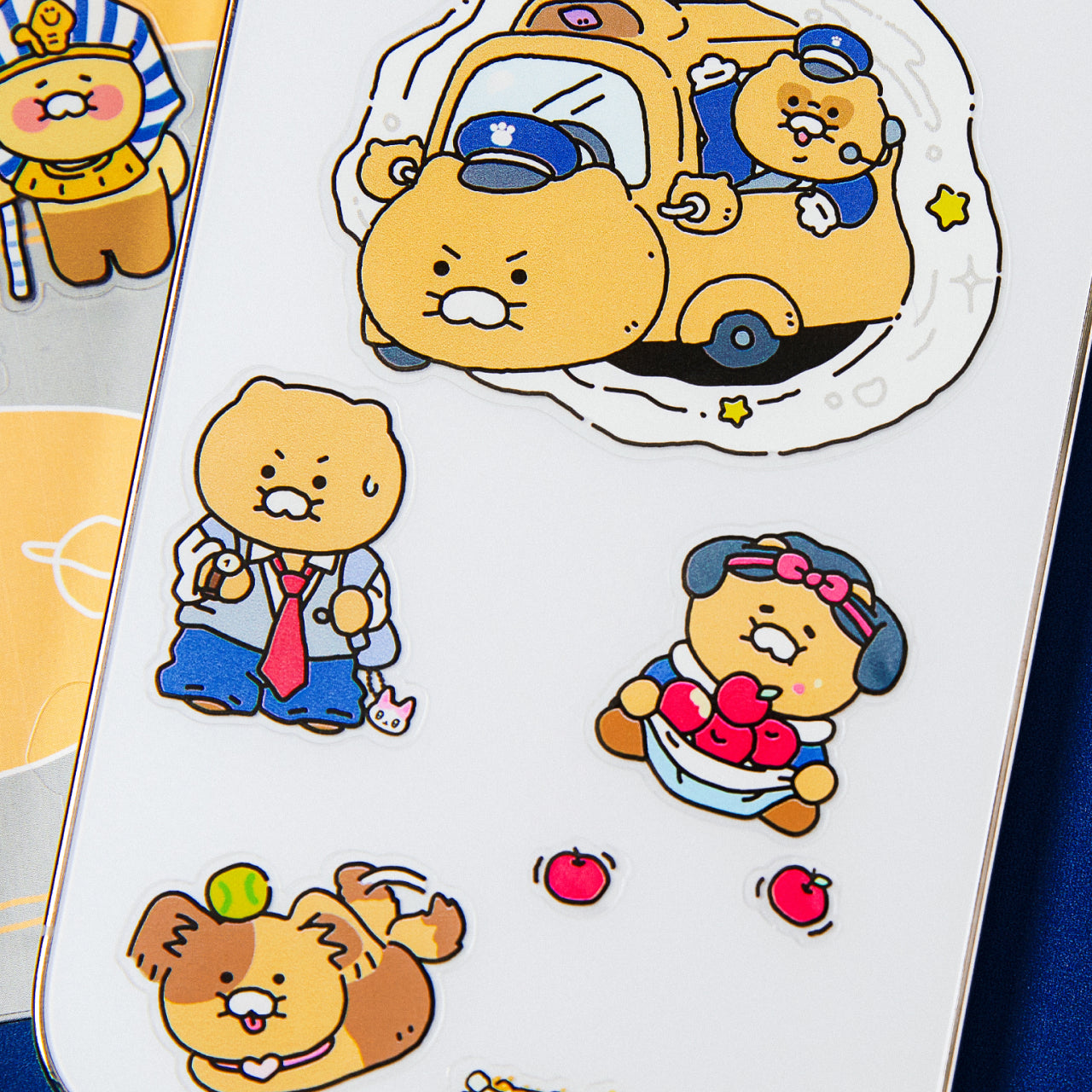 KAKAO FRIENDS - Transparent Autocollant Chunsik