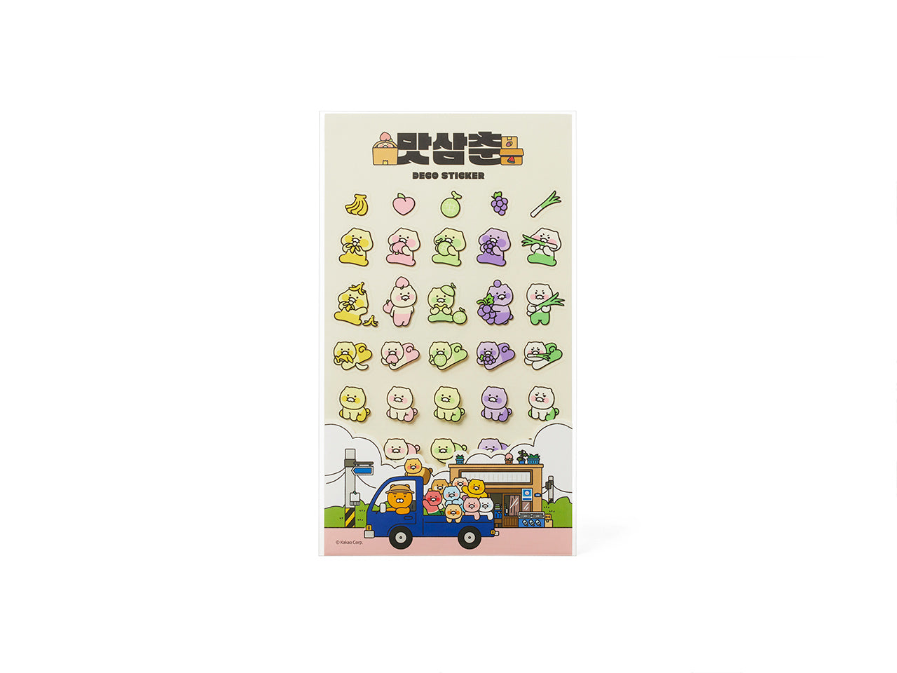 KAKAO FRIENDS - TransparentAutocollant Chunsik - Detail 10