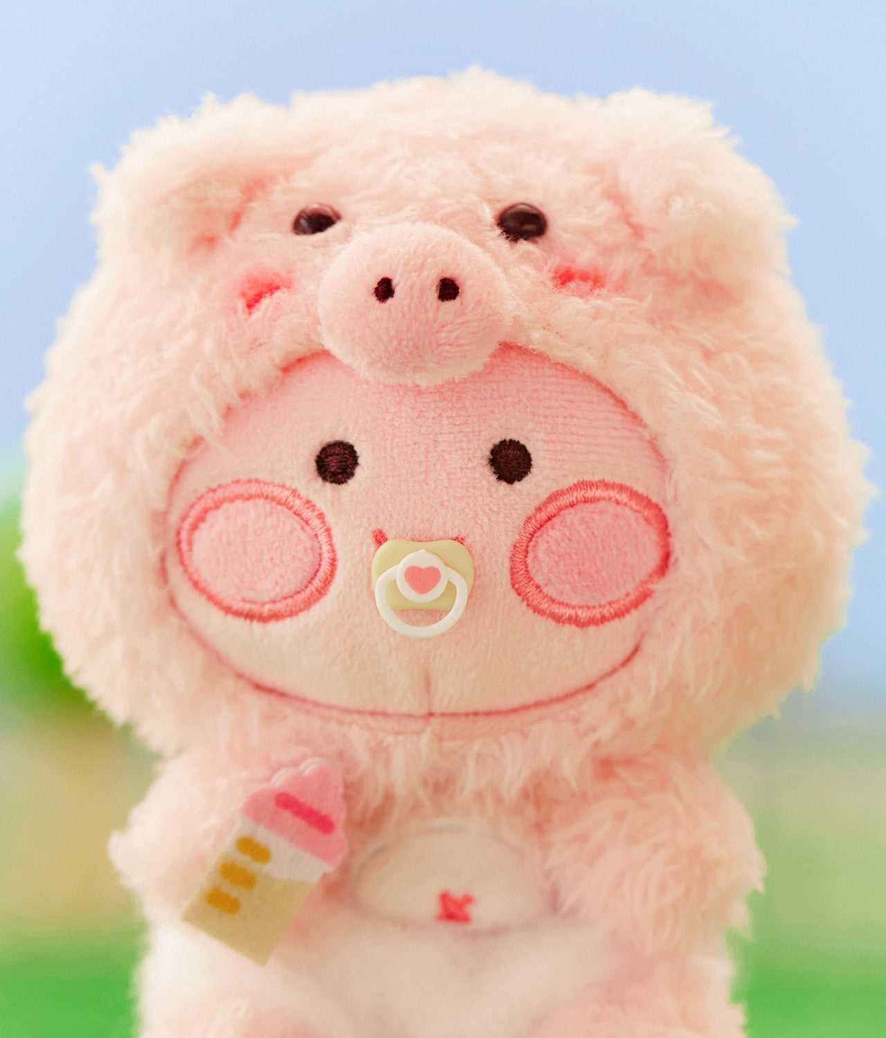 KAKAO FRIENDS - FRIENDZOO Porte-cles Peluche Little Apeach - Detail 6