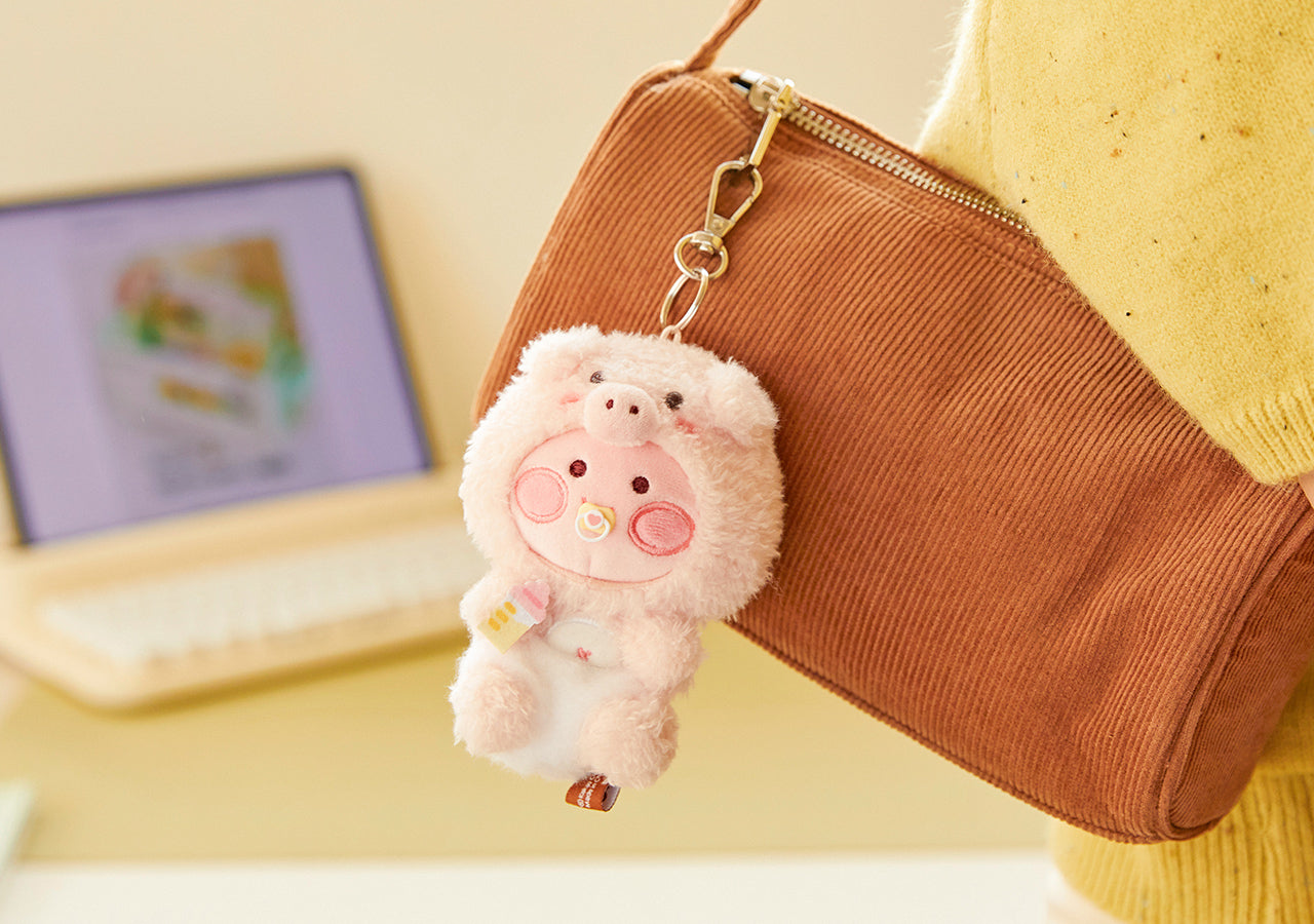 KAKAO FRIENDS - FRIENDZOO Porte-cles Peluche Little Apeach - Detail 9