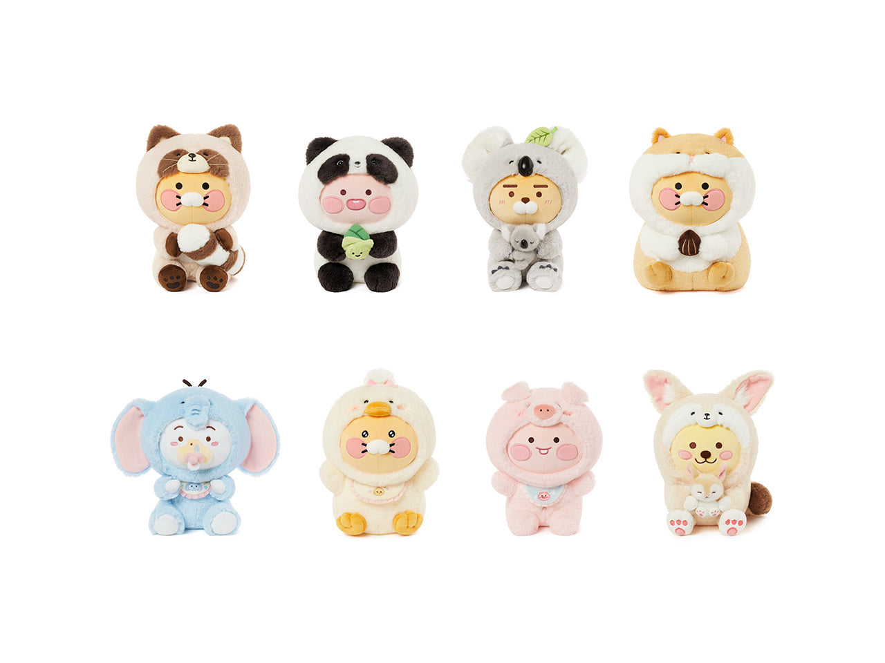 KAKAO FRIENDS - FRIENDZOO Peluche Tube - Detail 18