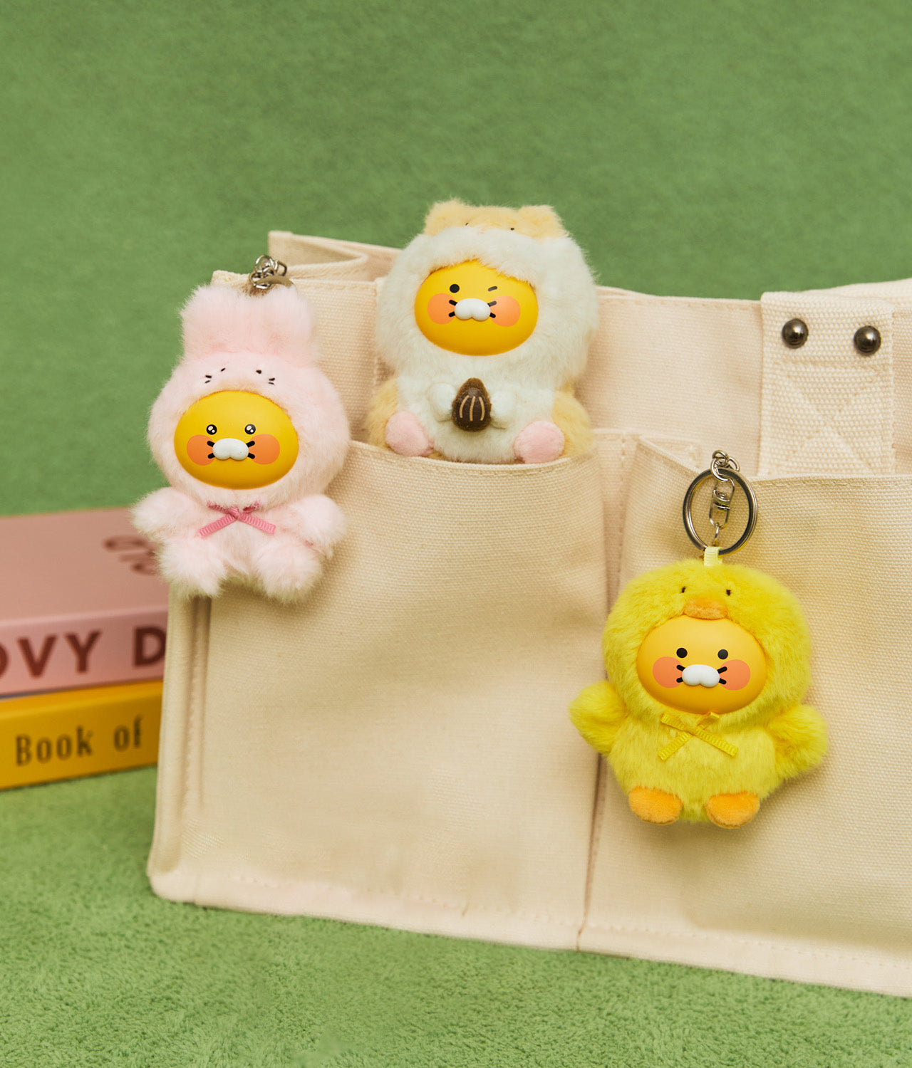 KAKAO FRIENDS - FRIENDZOO PelucheFigurine Porte-cles Chunsik - Detail 4