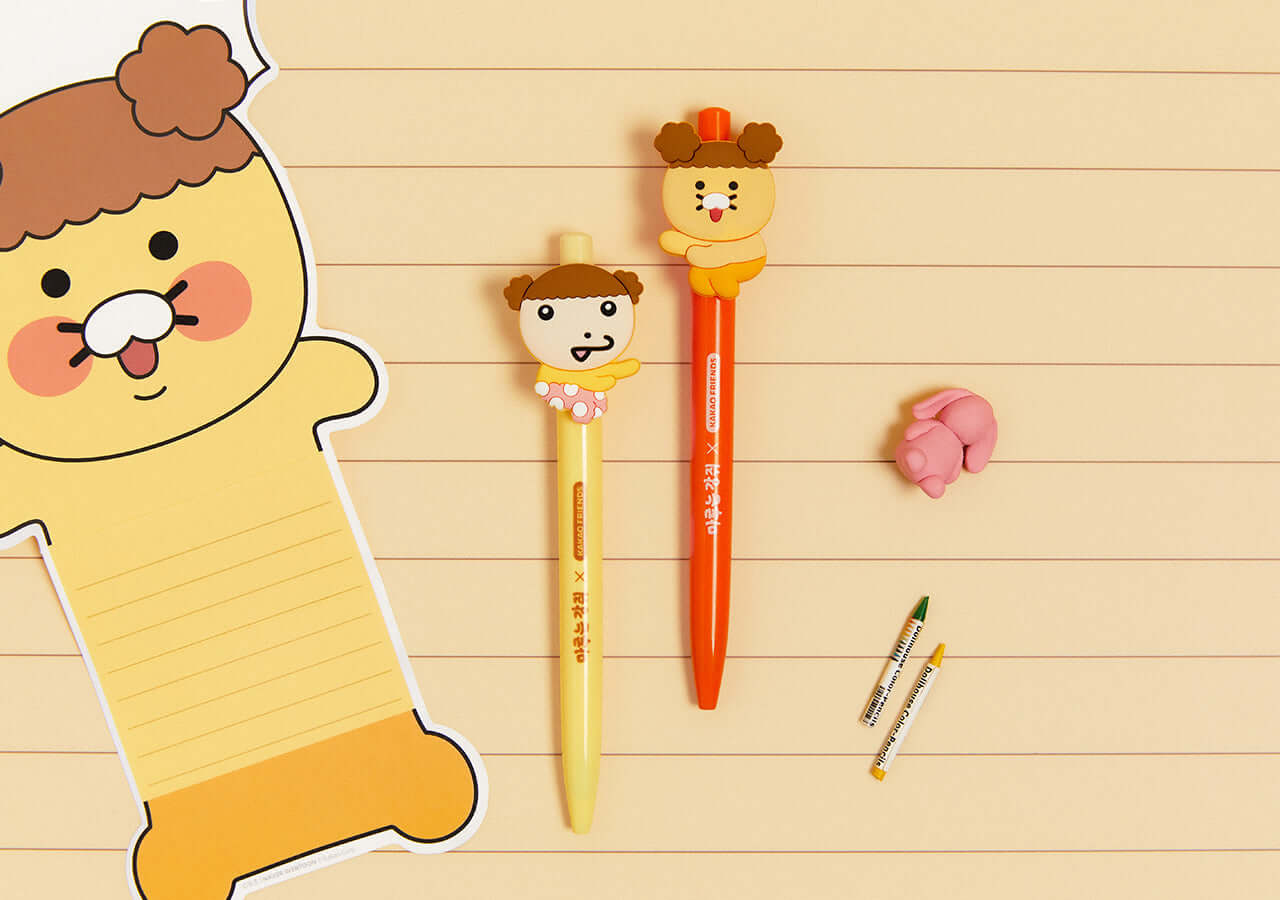 Set Set Stylos Gel Chunsik - Kakao Friends