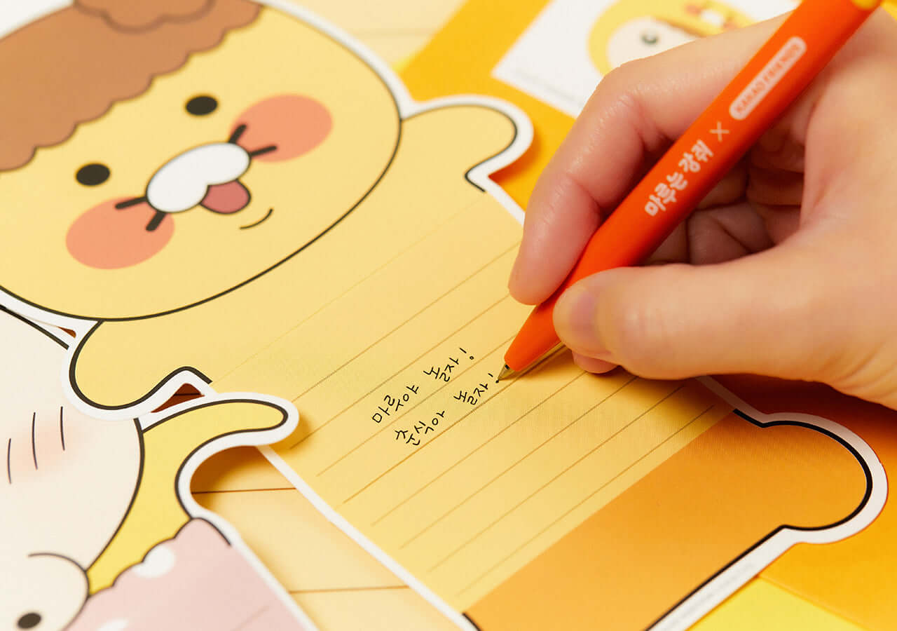 Set Set Stylos Gel Chunsik - Kakao Friends