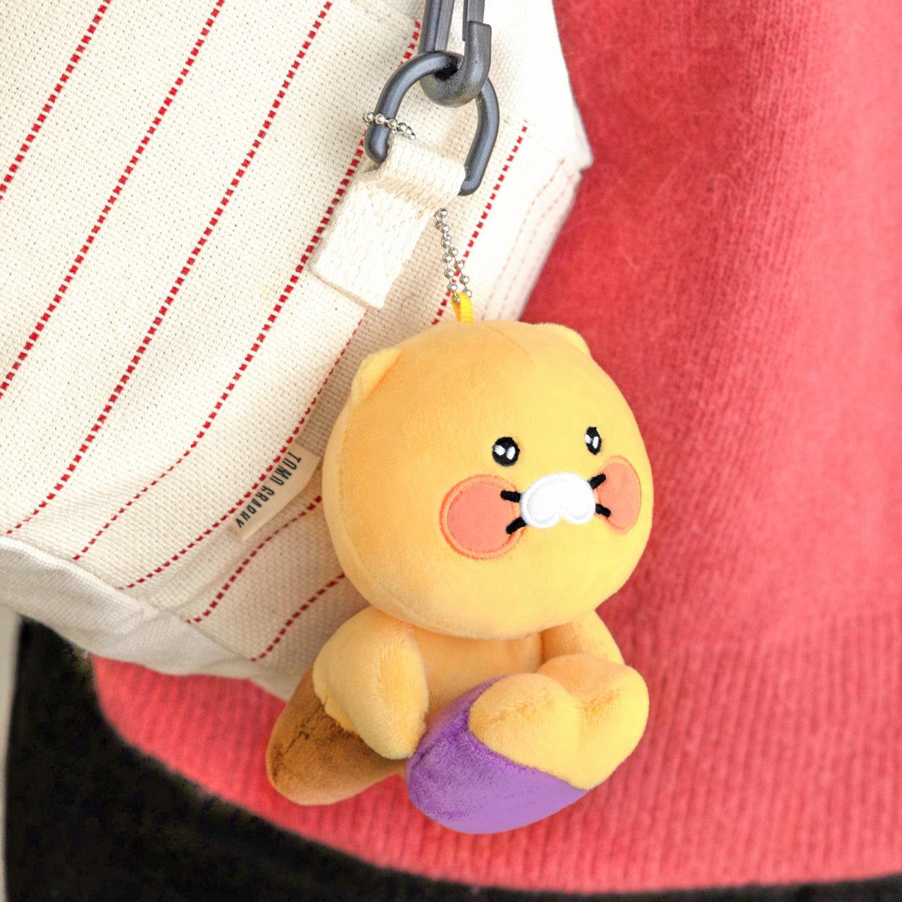 KAKAO FRIENDS - Peluche Porte-cles Chunsik