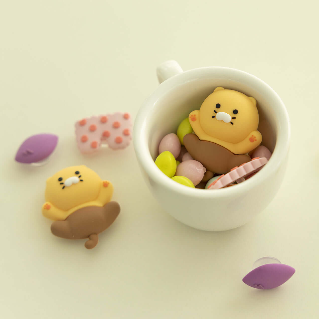 Set Set Charms Silicone Chunsik - Kakao Friends