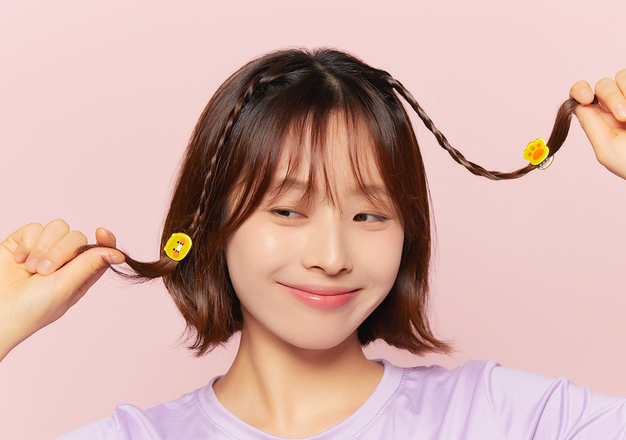 KAKAO FRIENDS - Mini Epingle Cheveux 4P Chunsik - Detail 4