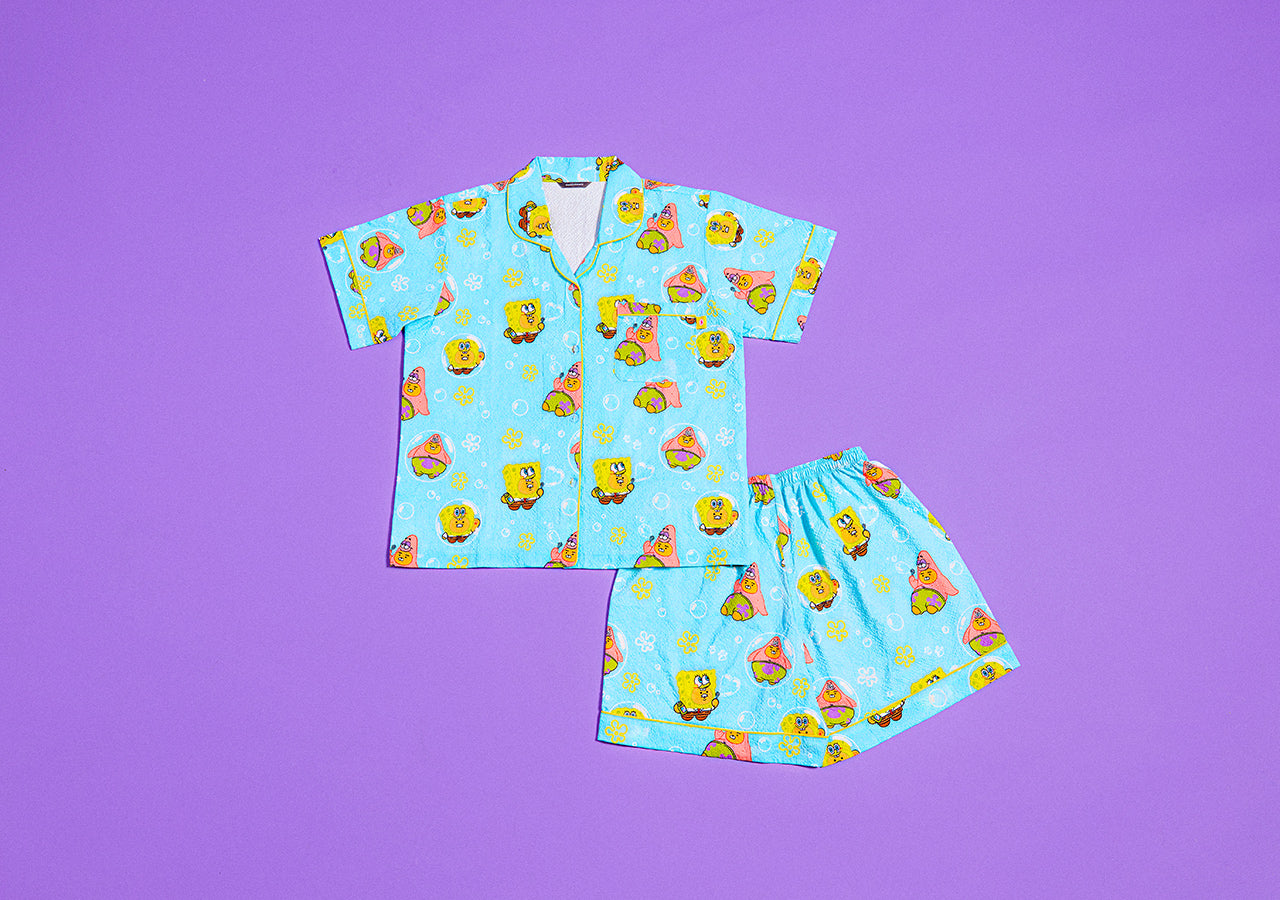 KAKAO FRIENDS - SpongeBobXFriends Pyjama Femme Ryan&Chunsik - Detail 4