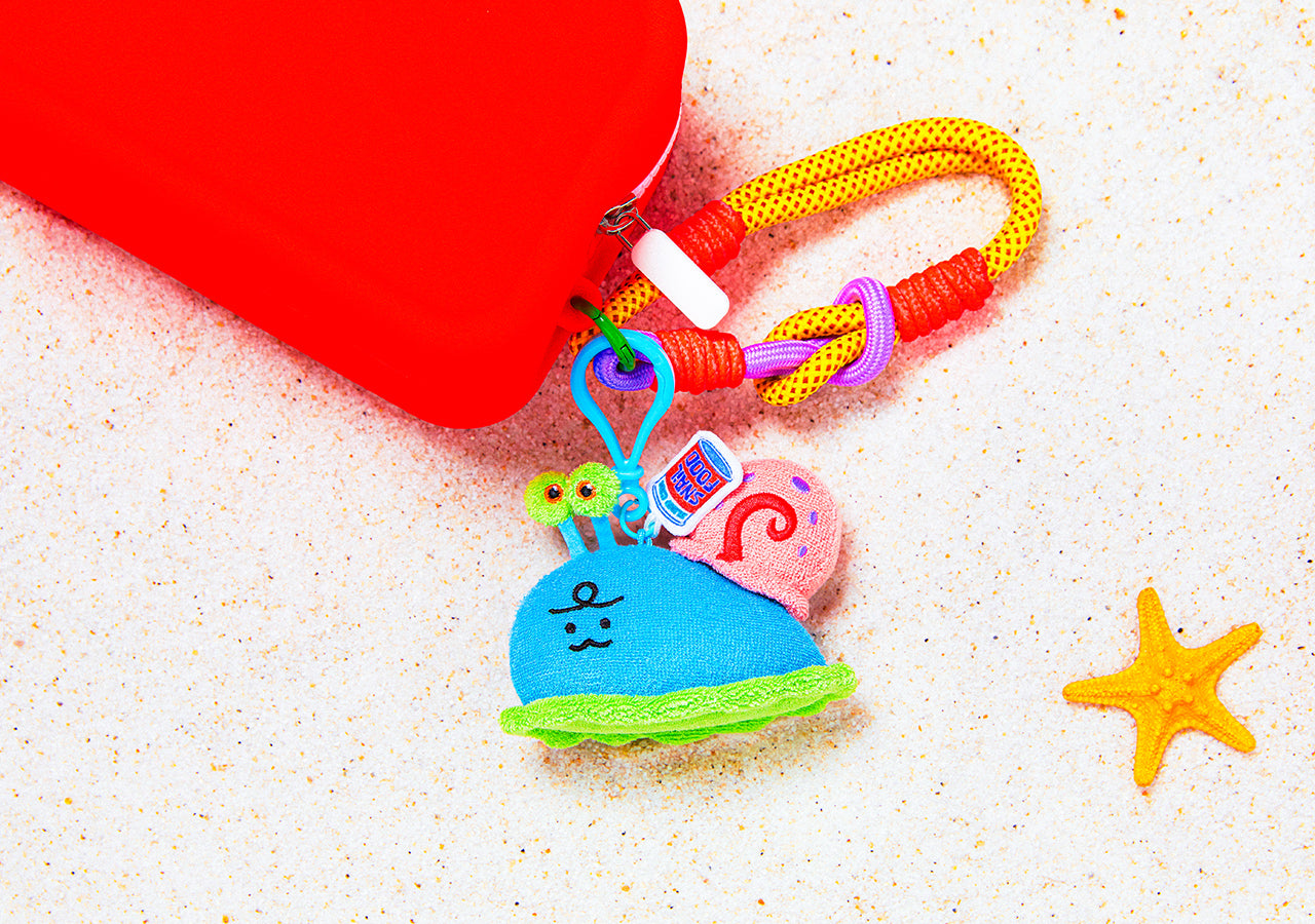 KAKAO FRIENDS - SpongeBobXFriends Porte-cles Peluche Jordy - Detail 8