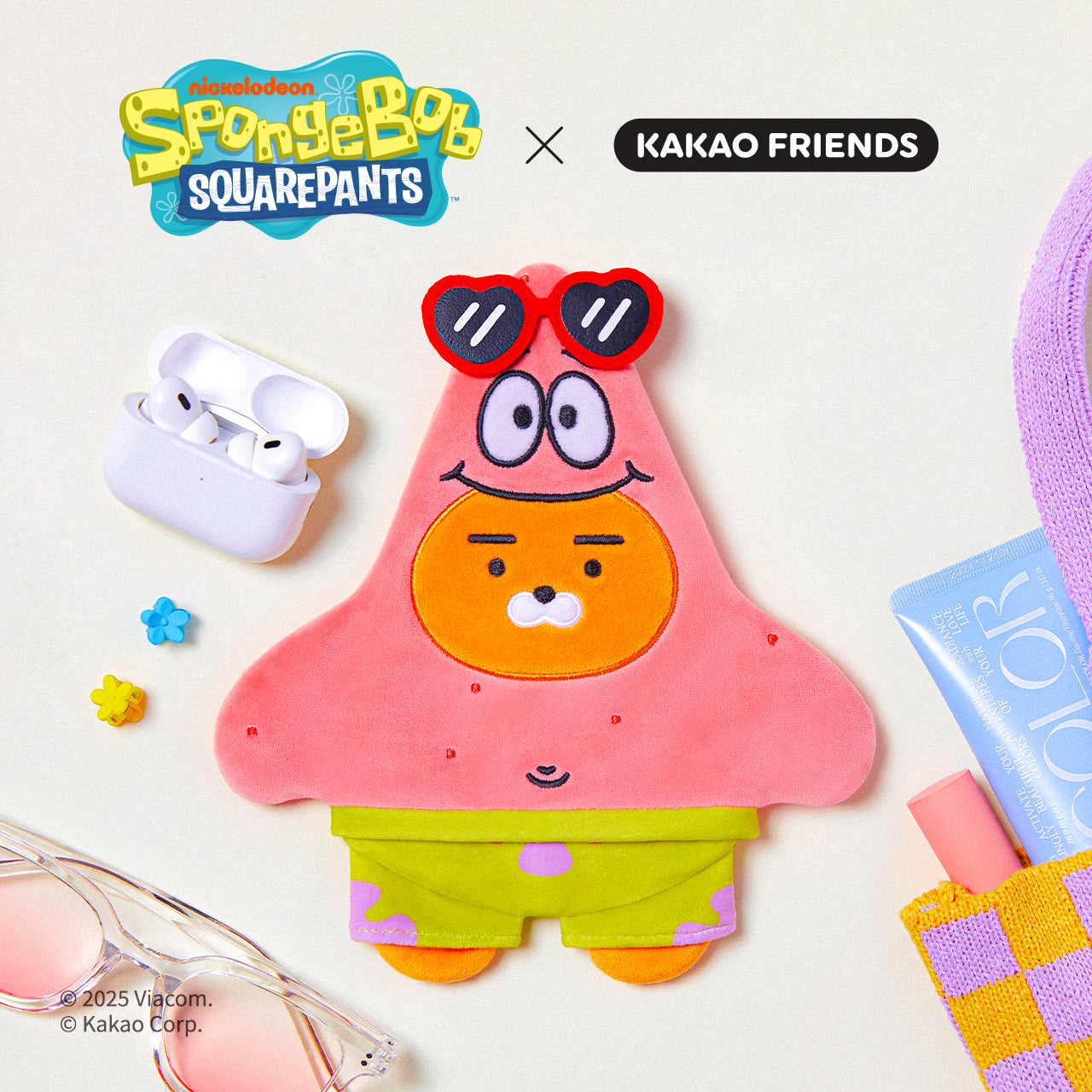 KAKAO FRIENDS - SpongeBobXFriends Pochette Ryan