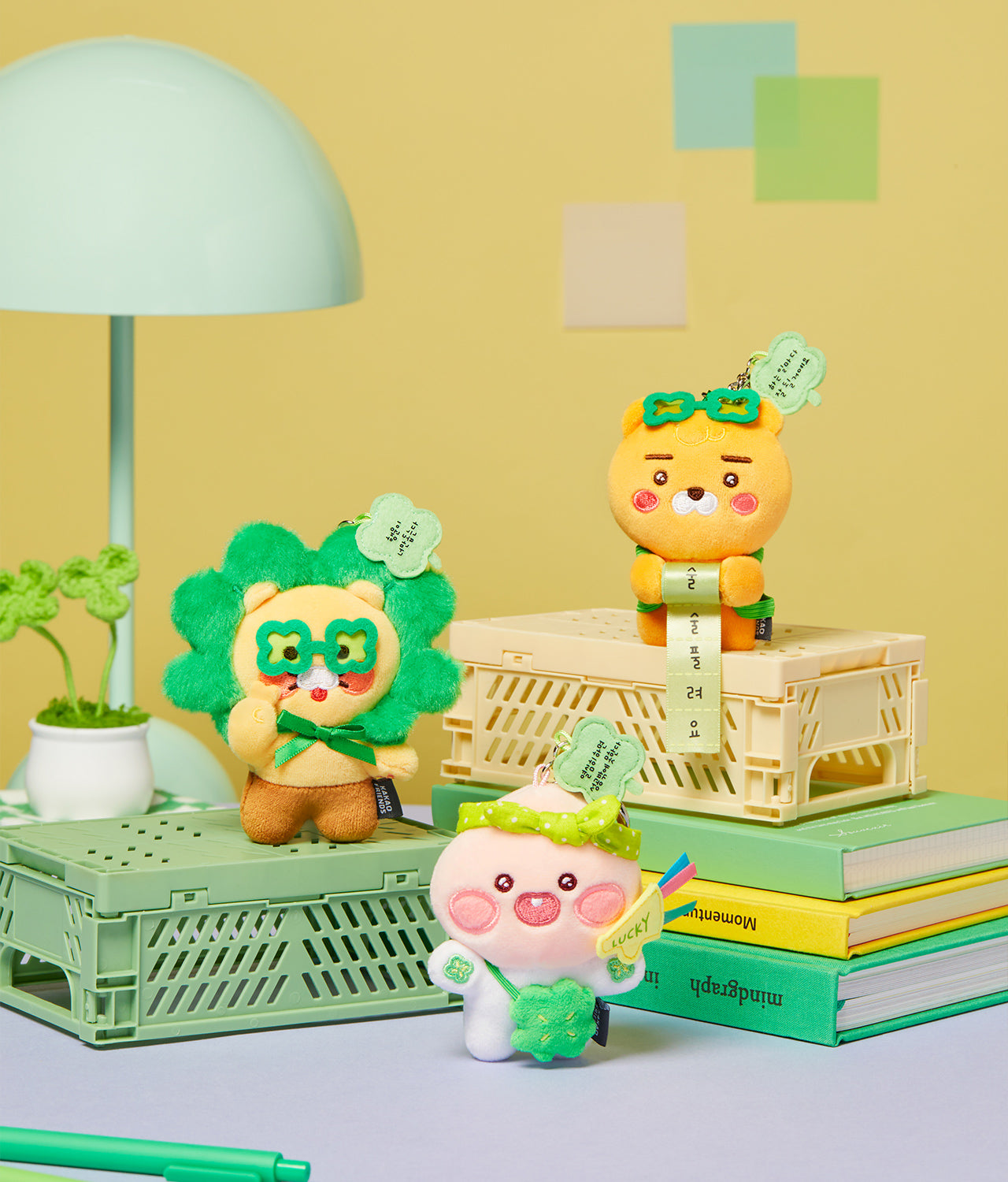 KAKAO FRIENDS - Porte-cles Peluche Ryan - Detail 4
