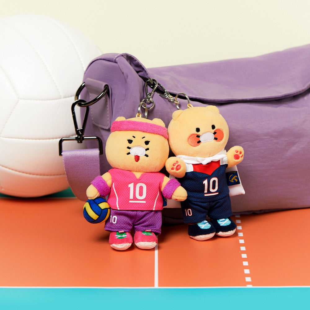 KAKAO FRIENDS - XFriends Porte-cles Peluche Chunsik