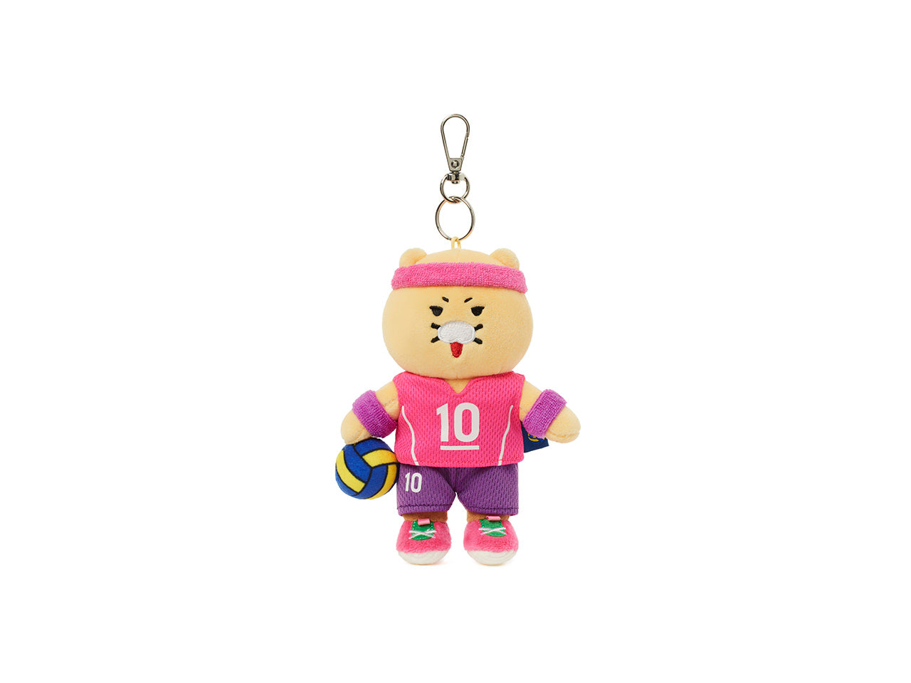 KAKAO FRIENDS - XFriends Porte-cles Peluche Chunsik - Detail 14