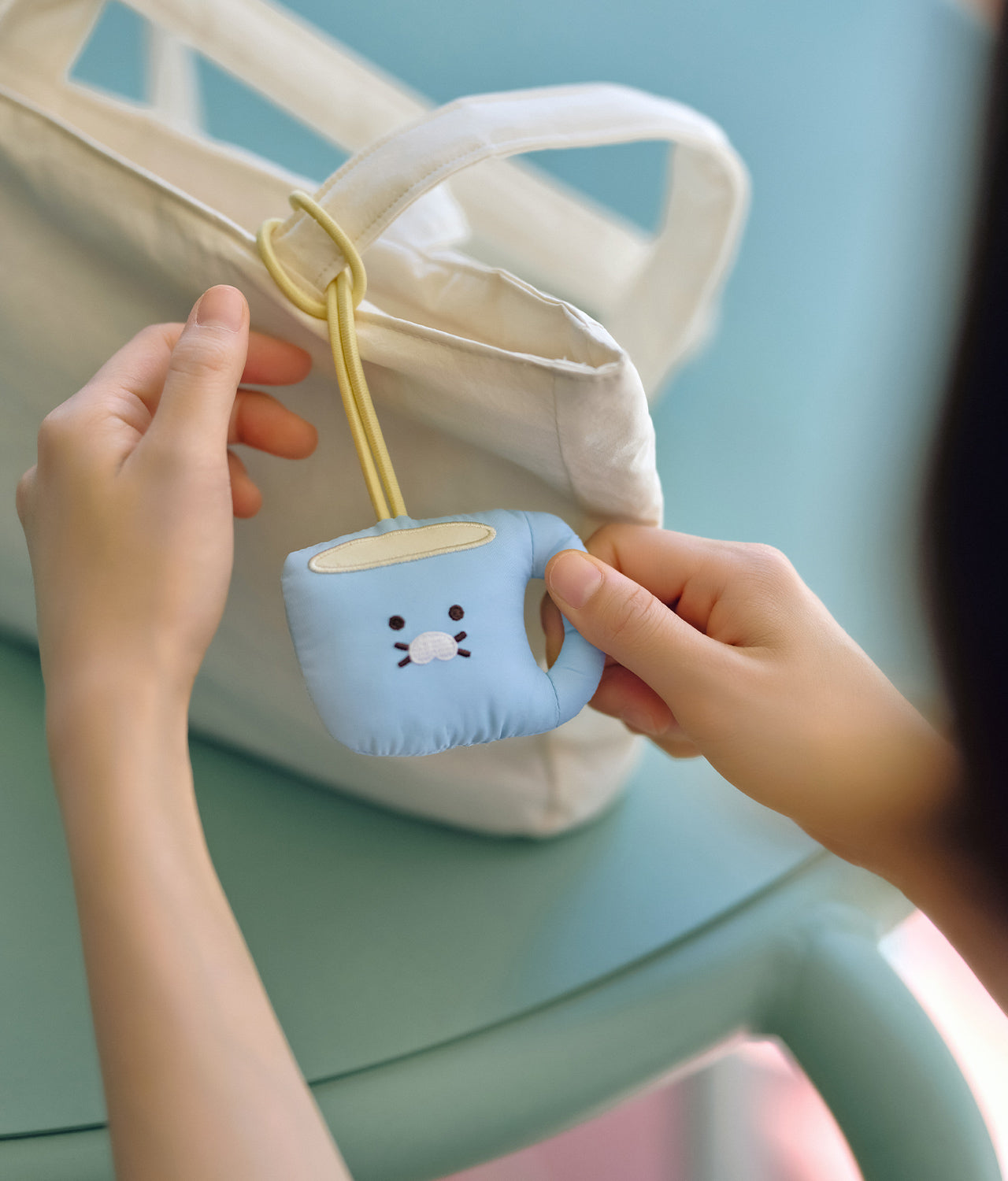 KAKAO FRIENDS - CHOONHOUSE Coussin Porte-cles 2P Chunsik - Detail 12