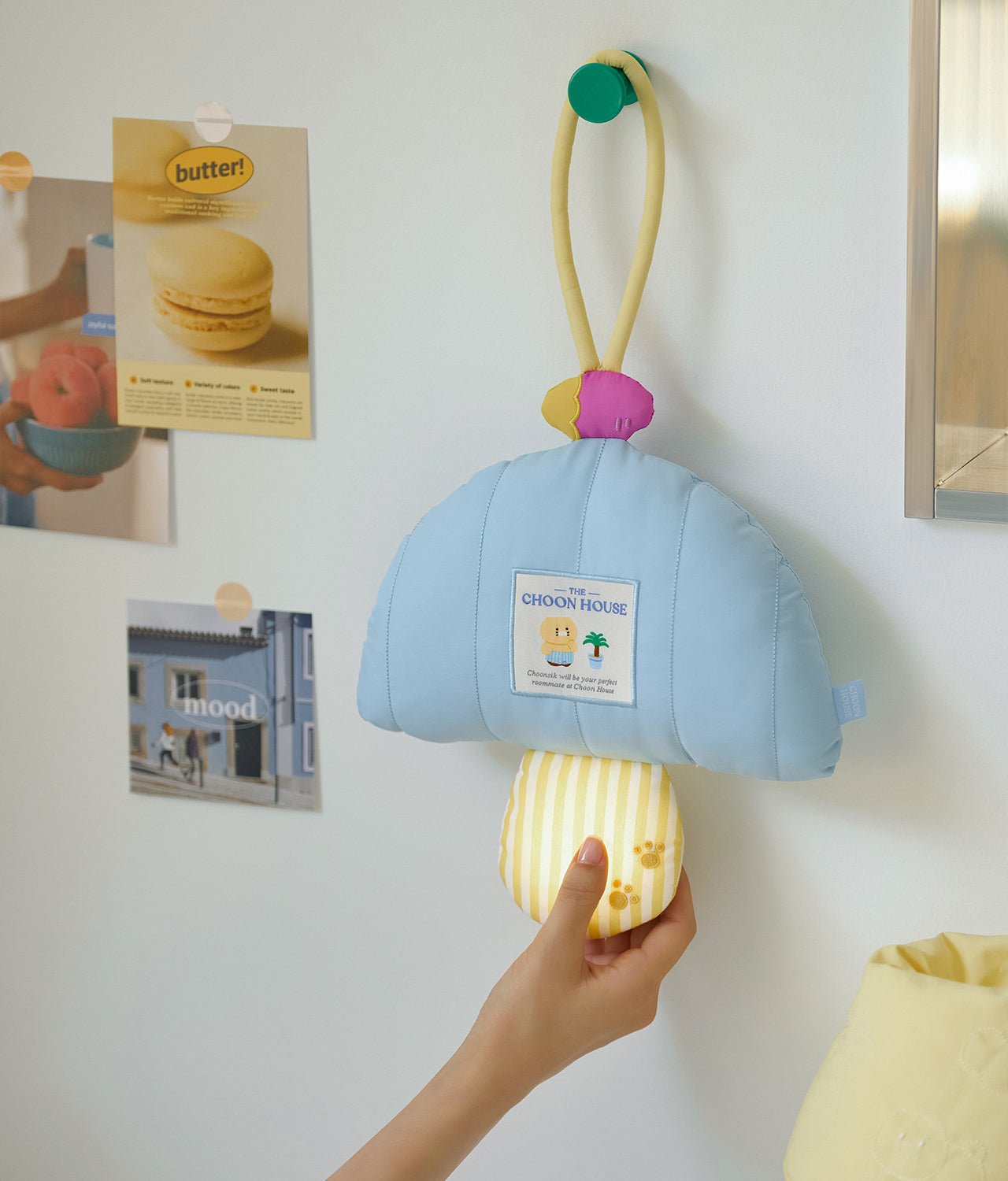 KAKAO FRIENDS - CHOONHOUSE Coussin Lampe Chunsik - Detail 7