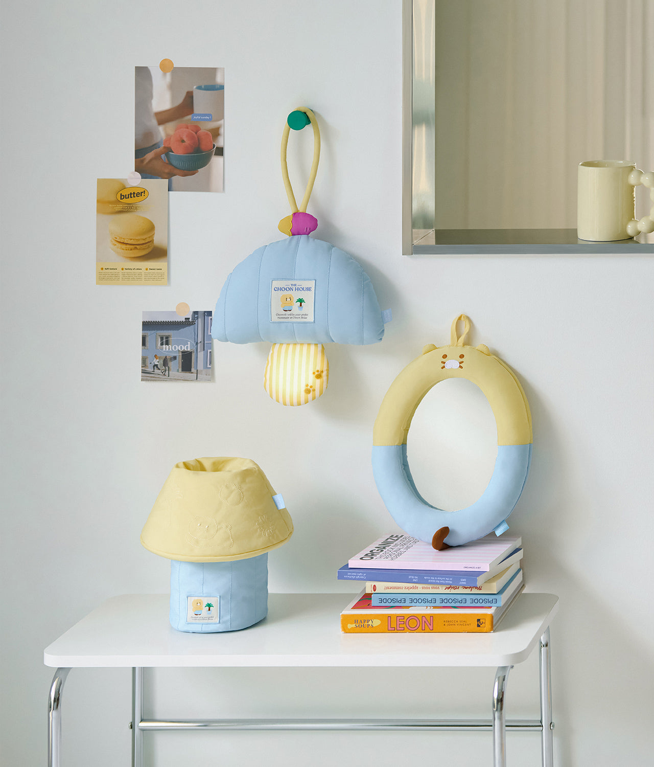 KAKAO FRIENDS - CHOONHOUSE Coussin Miroir Chunsik - Detail 5