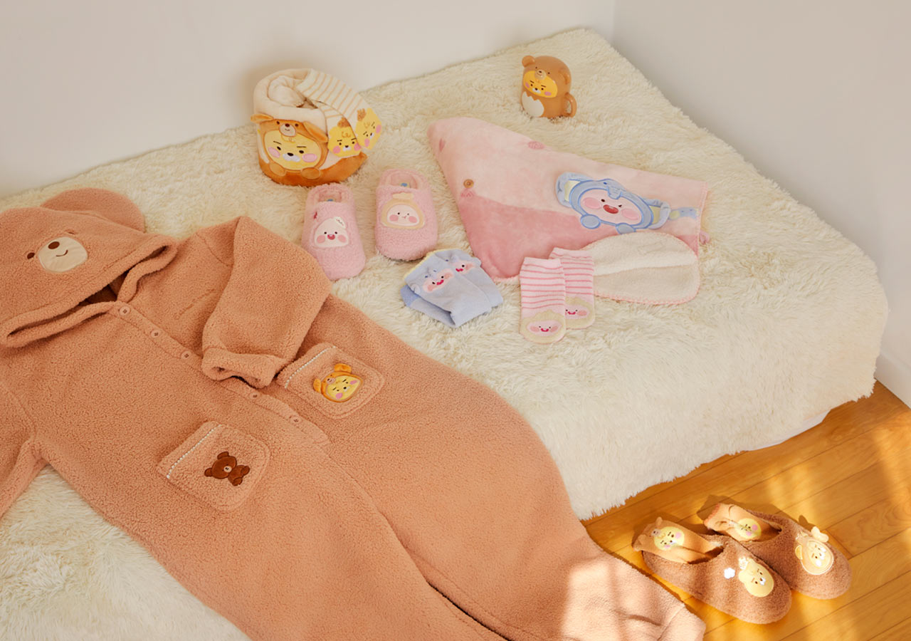 KAKAO FRIENDS - Friends Pantoufles Little Apeach - Detail 7