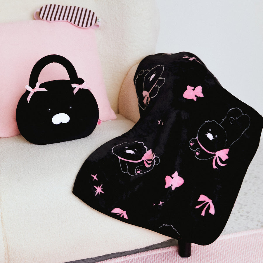 KAKAO FRIENDS - Noir Pochette Couverture Chunsik