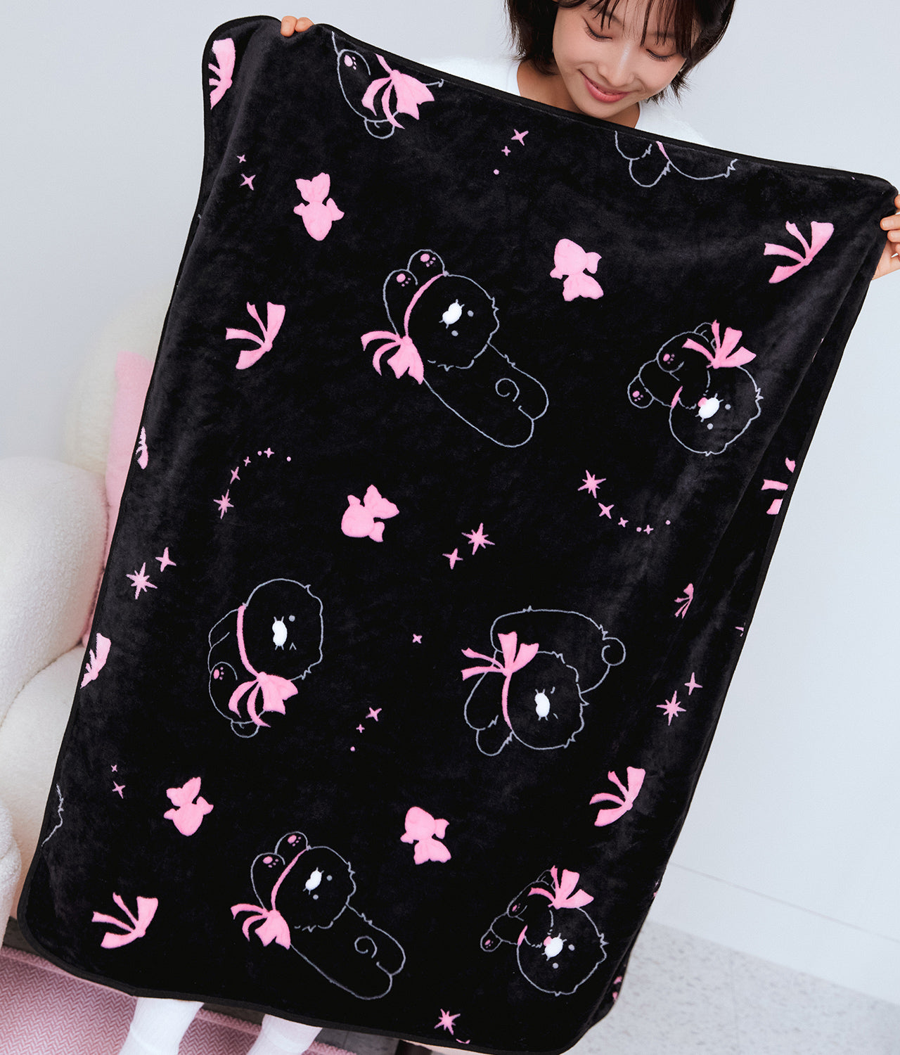 KAKAO FRIENDS - Noir Pochette Couverture Chunsik - Detail 8