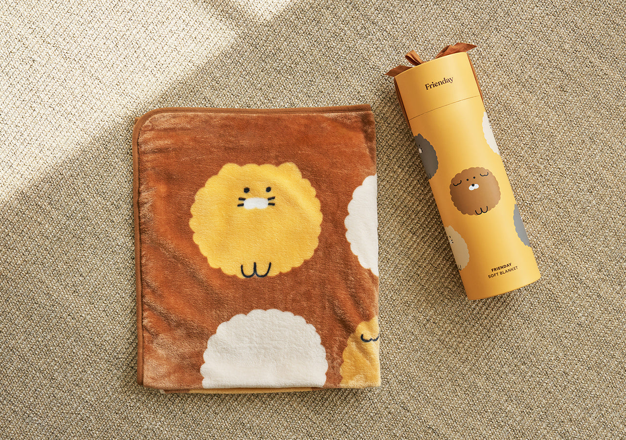 KAKAO FRIENDS - FRIENDAY Couverture Marron Chunsik - Detail 5
