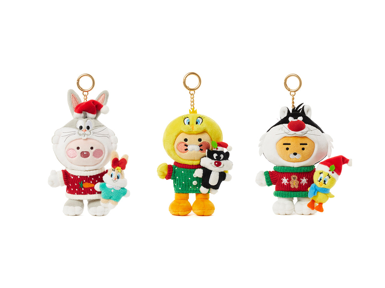 KAKAO FRIENDS - X Friends Porte-cles Peluche Ryan - Detail 12