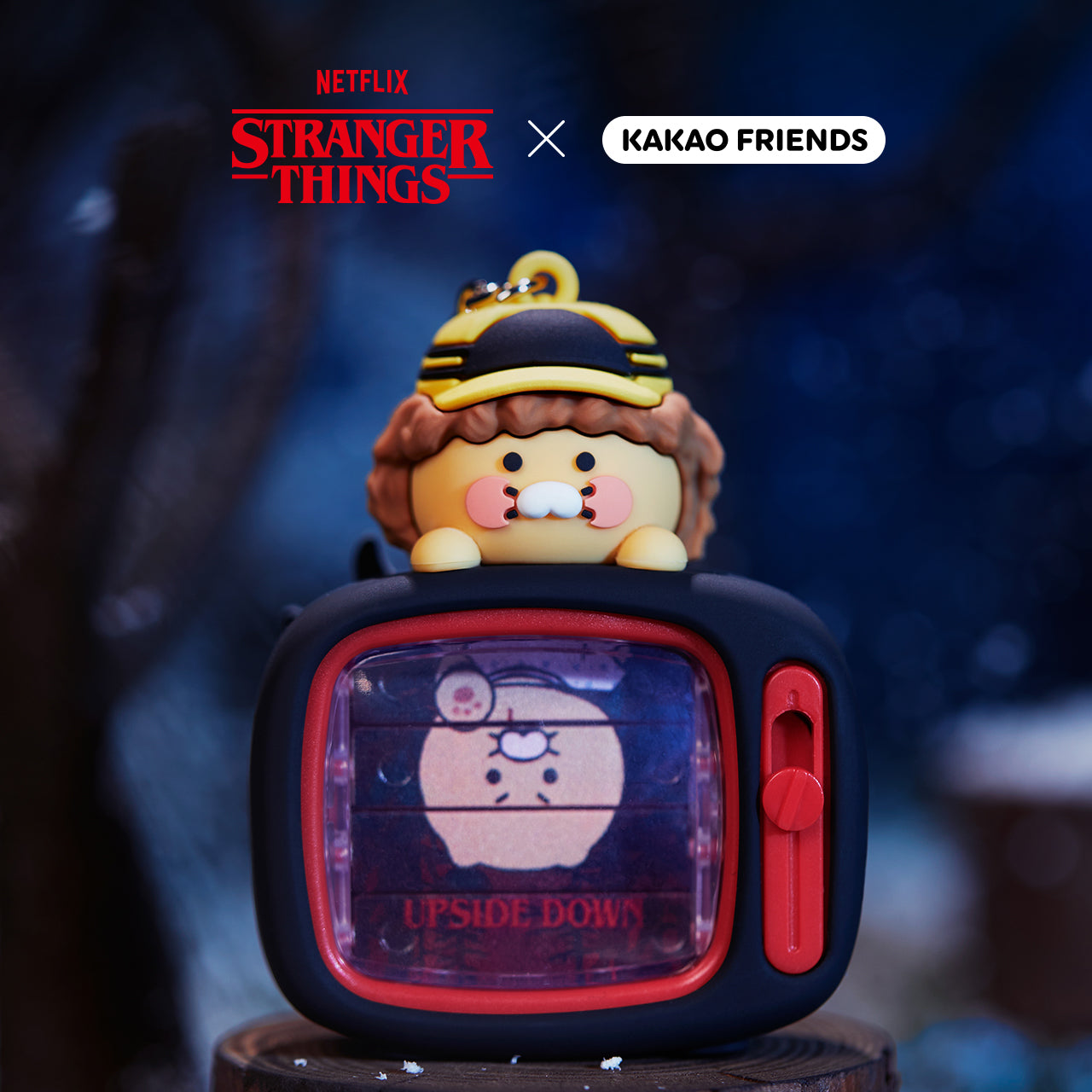 KAKAO FRIENDS - XFriends TV Figurine Porte-cles Chunsik