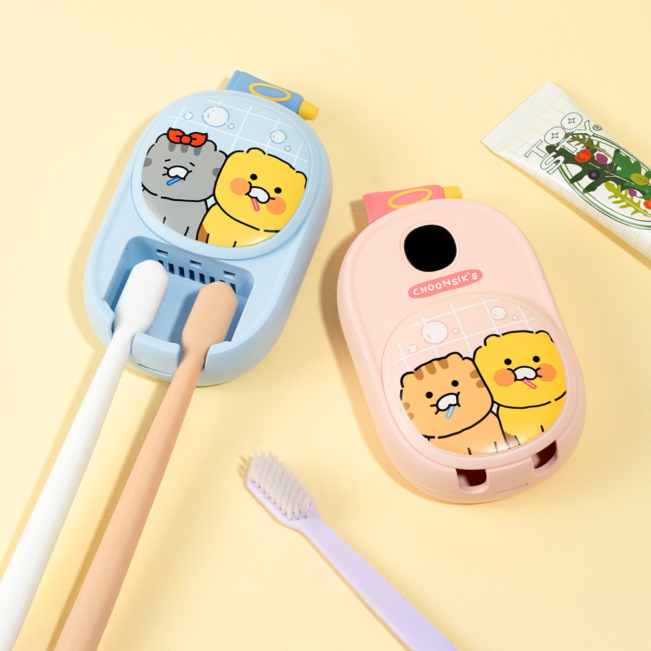 KAKAO FRIENDS - Friends Brosse a Dents Rose