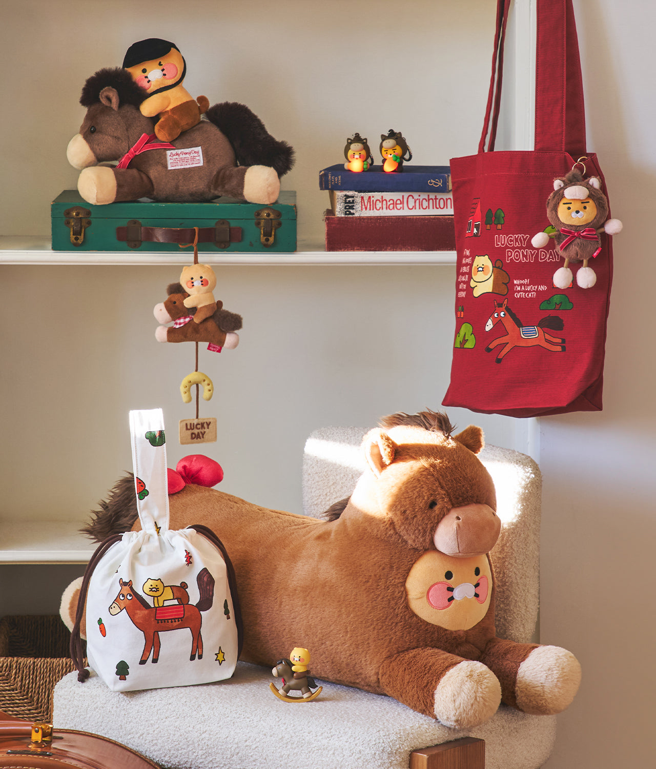 KAKAO FRIENDS - Porte-cles Peluche Chunsik - Detail 9