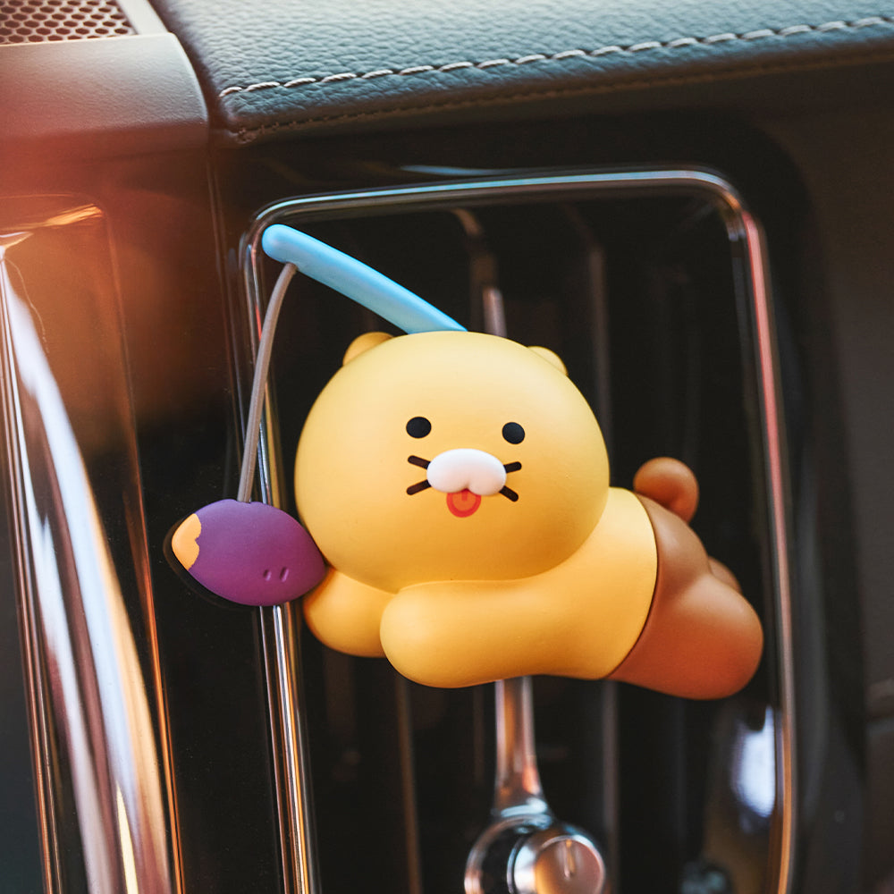 KAKAO FRIENDS - Voiture Desodorisant&Figurine Set Chunsik
