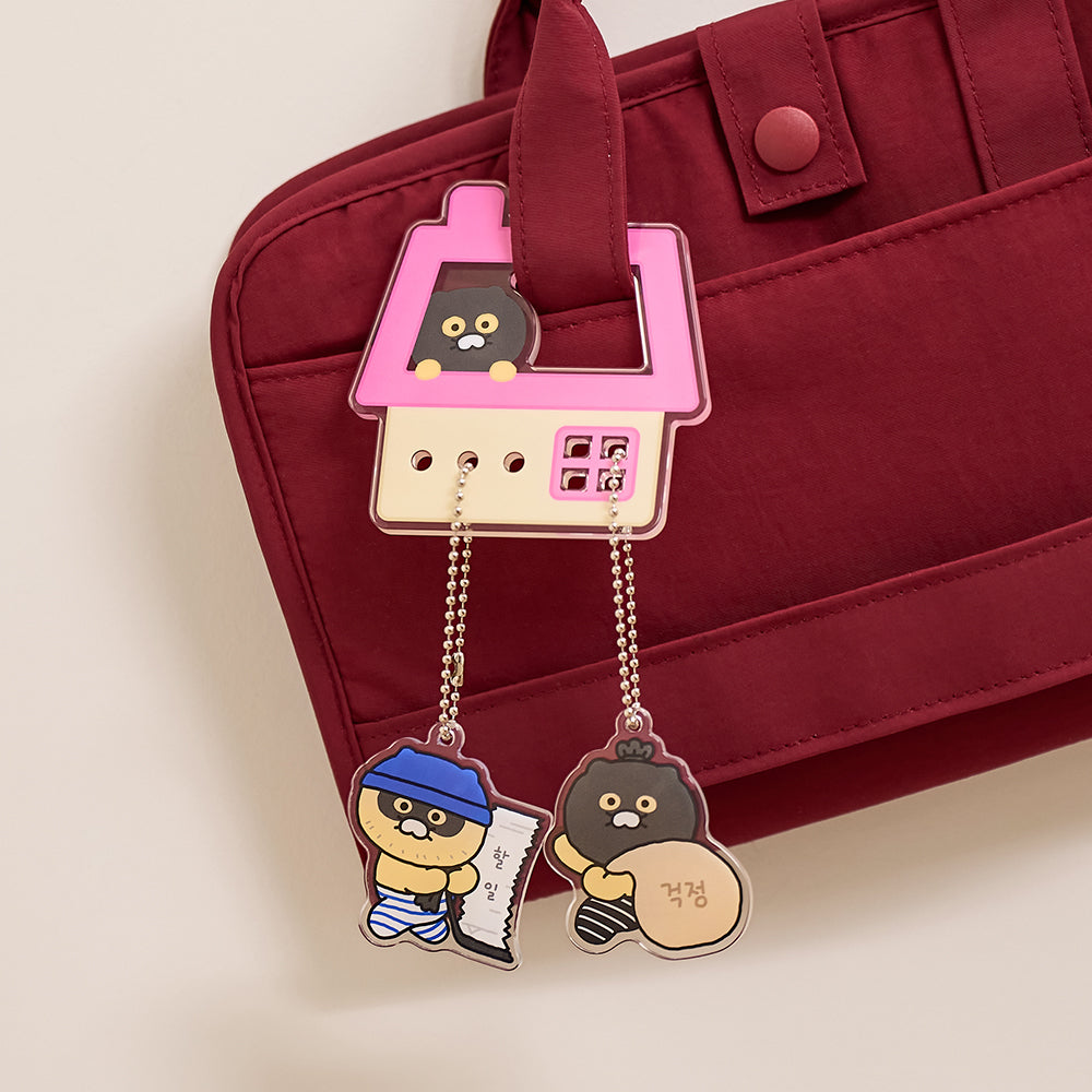 KAKAO FRIENDS - Acrylique Porte-cles Chunsik
